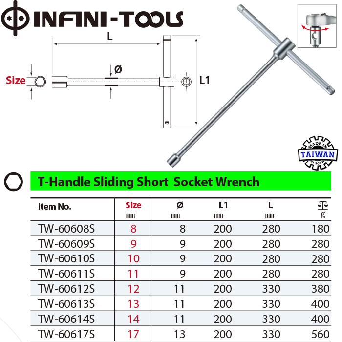 T-Handle Sliding Short socket wrench_TW-60608S (1)